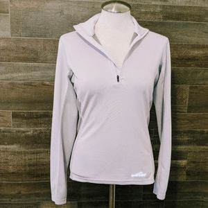 Eddie Bauer 365 Zippered Pullover Size Small